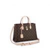 LOUIS VUITTON Monogram Flower Tote Beige