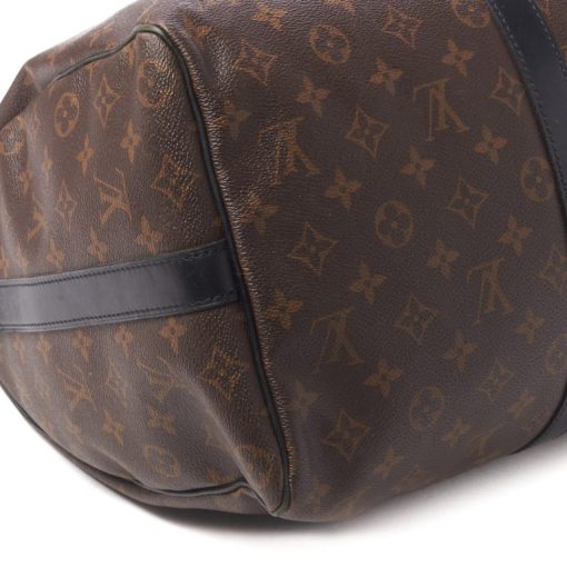 LOUIS VUITTON Monogram Macassar Keepall Bandouliere 45 - Image 4