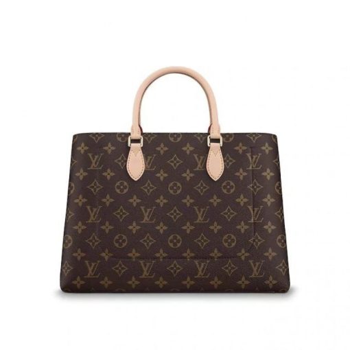 LOUIS VUITTON Monogram Flower Tote Beige - Image 2