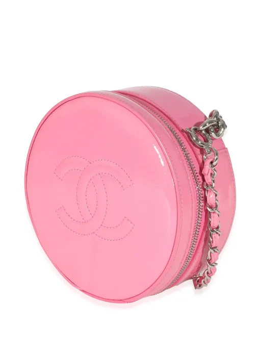 Pink Patent CC Round As Earth Bag - Image 3