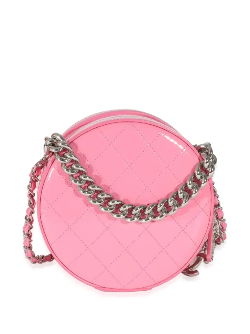 Pink Patent CC Round As Earth Bag - Image 2