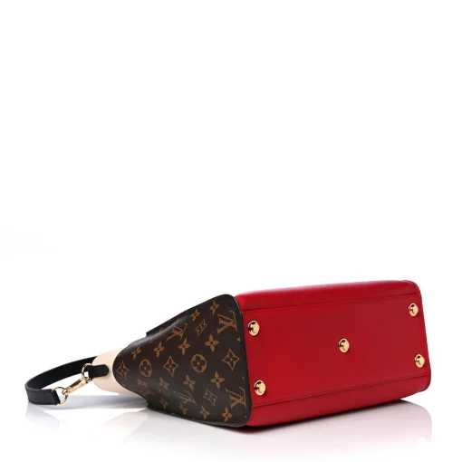 LOUIS VUITTON Calfskin Monogram On My Side Pirate red - Image 3