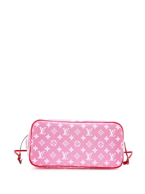 LOUIS VUITTON Monogram Escale Neverfull MM Rouge - Image 2