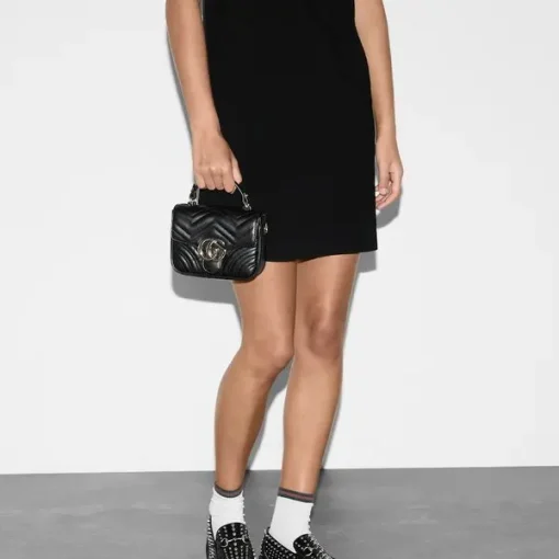 GG MARMONT MINI TOP HANDLE BAG - Image 3