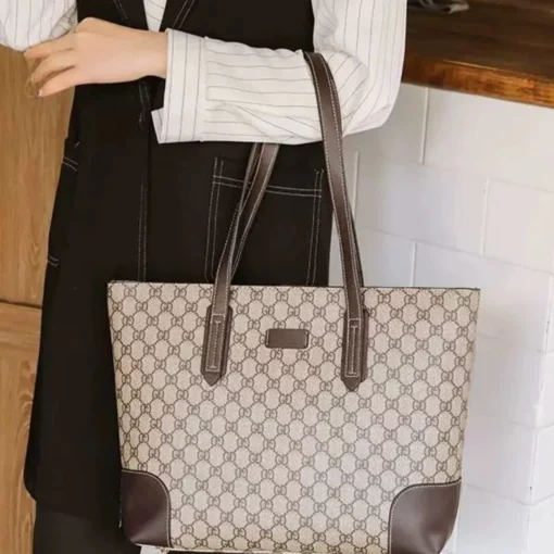 Gucci GG Canvas Leather Dark Brown - Image 3