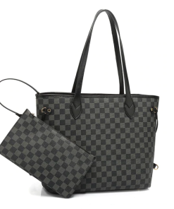 Alternative view of Louis Vuitton Neverfull Black Damier