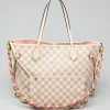 LOUIS VUITTON Damier Azur Braided Neverfull MM