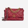 CHANEL 19 RED FLAP BAG