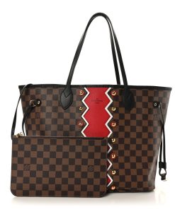 LOUIS VUITTON Damier Ebene Karakoram Neverfull MM