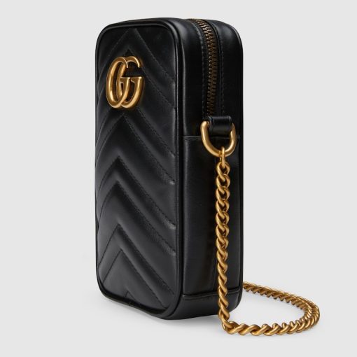 GUCCI G MARMONT VERTICAL PHONE MINI BAG - Image 3