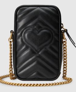 Alternative view of GUCCI G MARMONT VERTICAL PHONE MINI BAG