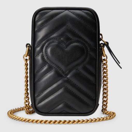 GUCCI G MARMONT VERTICAL PHONE MINI BAG - Image 2