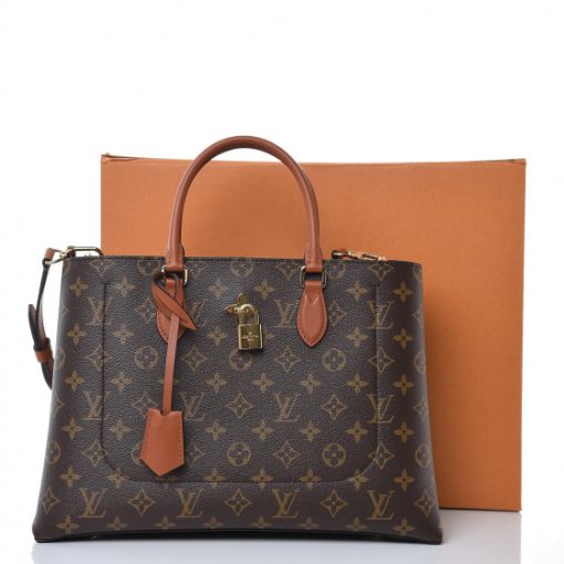 LOUIS VUITTON Monogram Flower Tote - Image 4