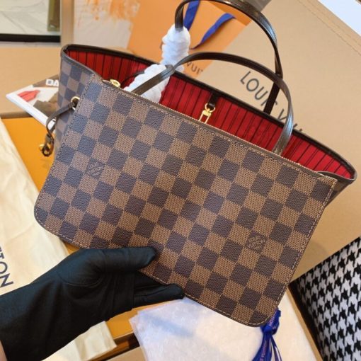Louis Vuitton NeverFull Damier Ebene - Image 5
