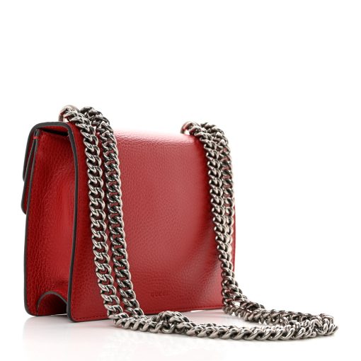 GUCCI Calfskin Mini Dionysus Bag Hibiscus Red - Image 2