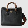 Gucci Diana Medium Black Tote Bag
