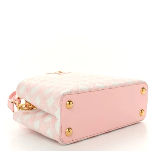 Louis Vuitton  Taurillon Embroidered Vichy Capucines BB - Image 3