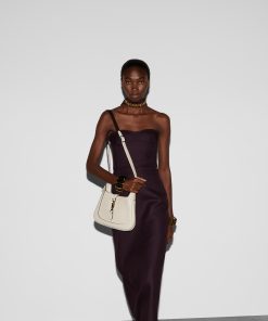 Alternative view of Gucci Jackie 1961 Medium Tote Bag White