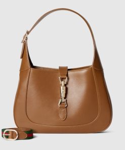 Gucci Jackie 1961 Medium Tote Bag Brown