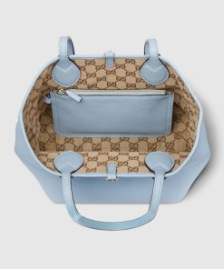 Alternative view of Gucci Totissima small reversible tote Light blue