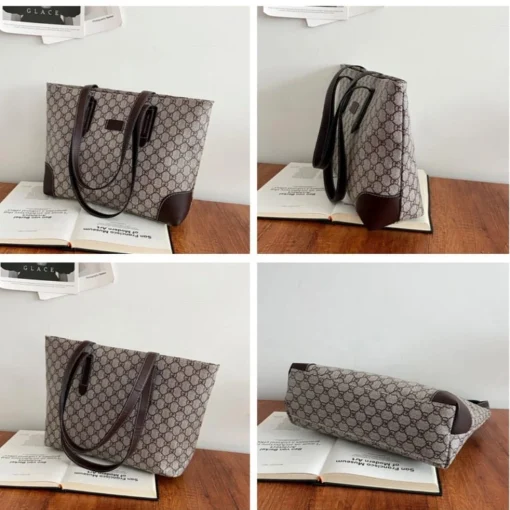 Gucci GG Canvas Leather Dark Brown - Image 2