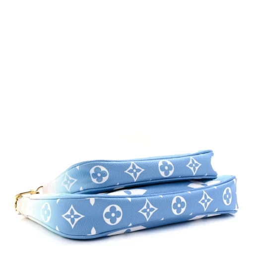 LOUIS VUITTON  Monogram Giant By The Pool Multi Pochette Accessories Blue - Image 3