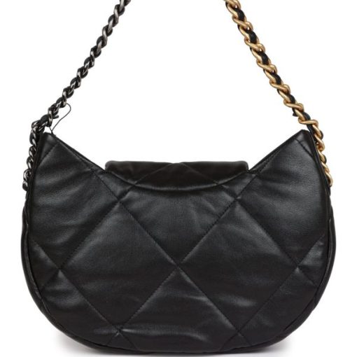 Chanel 19 Hobo Bag Black - Image 2