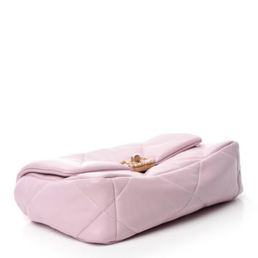 CHANEL 19 LIGHT PINK FLAP BAG - Image 2