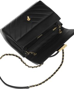 Alternative view of CHANEL Black Gold Class CC Top Handle Bag