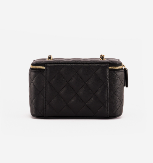Chanel Vanity Small Caviar Black - Image 2