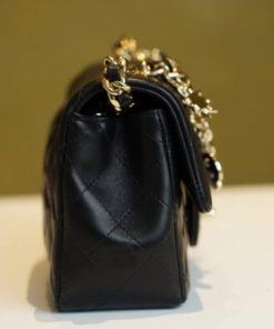Alternative view of Chanel Women Mini Flap Bag Gold-Tone Metal
