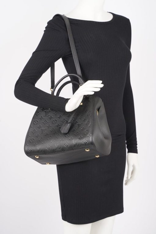 Louis Vuitton Montaigne Black Empreinte - Image 2
