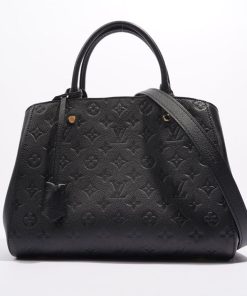 Louis Vuitton Montaigne Black Empreinte