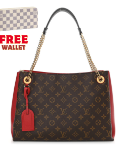 LOUIS VUITTON Monogram Surene MM Red