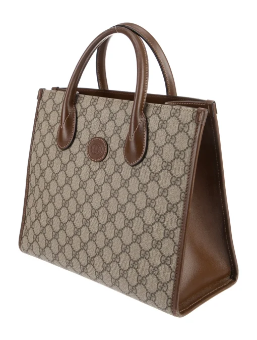 GUCCI GG CANVAS SMALL TOTE BAG - Image 2