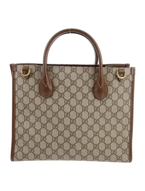 GUCCI GG CANVAS SMALL TOTE BAG - Image 3