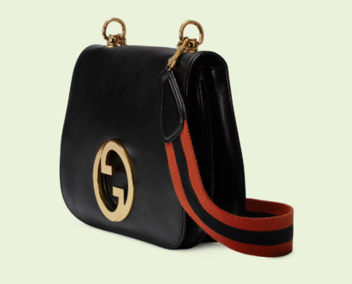 GUCCI Medium Blondie Black Shoulder Bag - Image 3