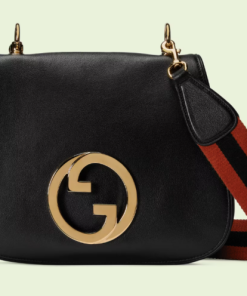GUCCI Medium Blondie Black Shoulder Bag