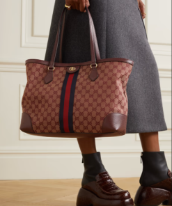 Alternative view of GUCCI Ophidia GG- Jacquard canvas tote Bag