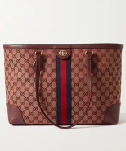 GUCCI Ophidia GG- Jacquard canvas tote Bag