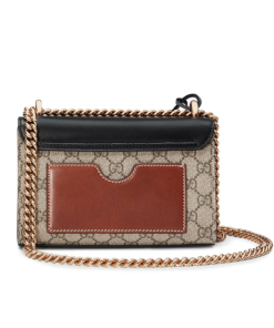 Alternative view of GUCCI Padlock GG Supreme shoulder bag