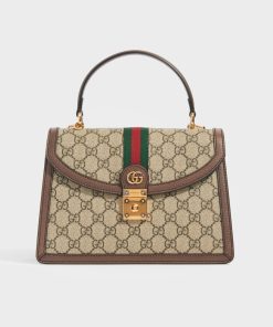 OPHIDIA SMALL TOP HANDLE BAG