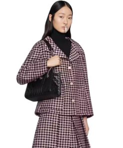 Alternative view of Gucci small GG Marmont tote bag Black