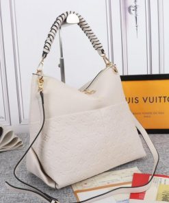 Alternative view of Louis Vuitton Monogram Empreinte Leather Maida Hobo White