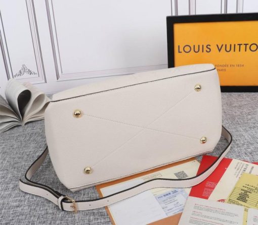 Louis Vuitton Monogram Empreinte Leather Maida Hobo White - Image 3