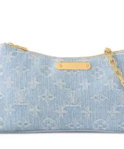 Louis Vuitton Liv Pochette Sky Blue Denim