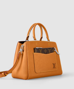 Alternative view of Louis Vuitton M59953 Marelle Tote MM Gold Honey