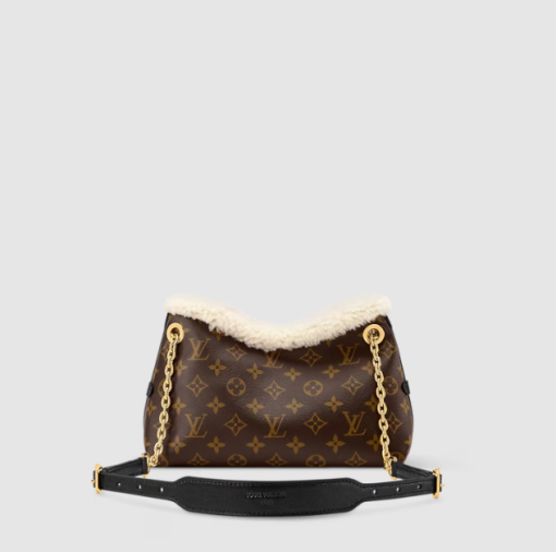 Louis Vuitton CarryAll BB Monogram Shearling Bag - Image 3