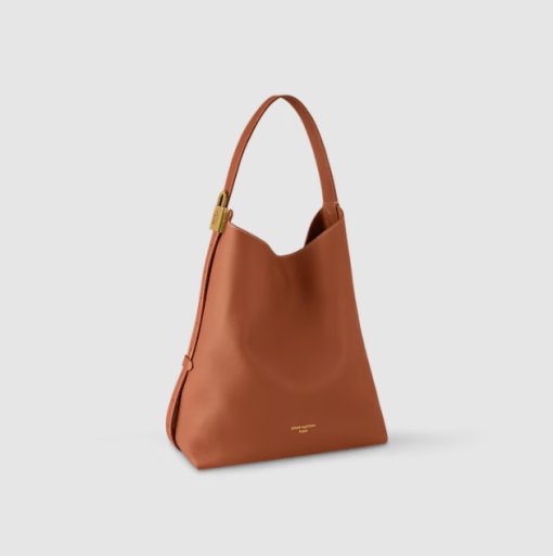 Louis Vuitton Low Key Hobo Cognac Brown MM Bag - Image 2