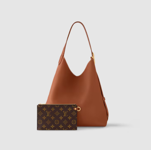 Louis Vuitton Low Key Hobo Cognac Brown MM Bag - Image 3